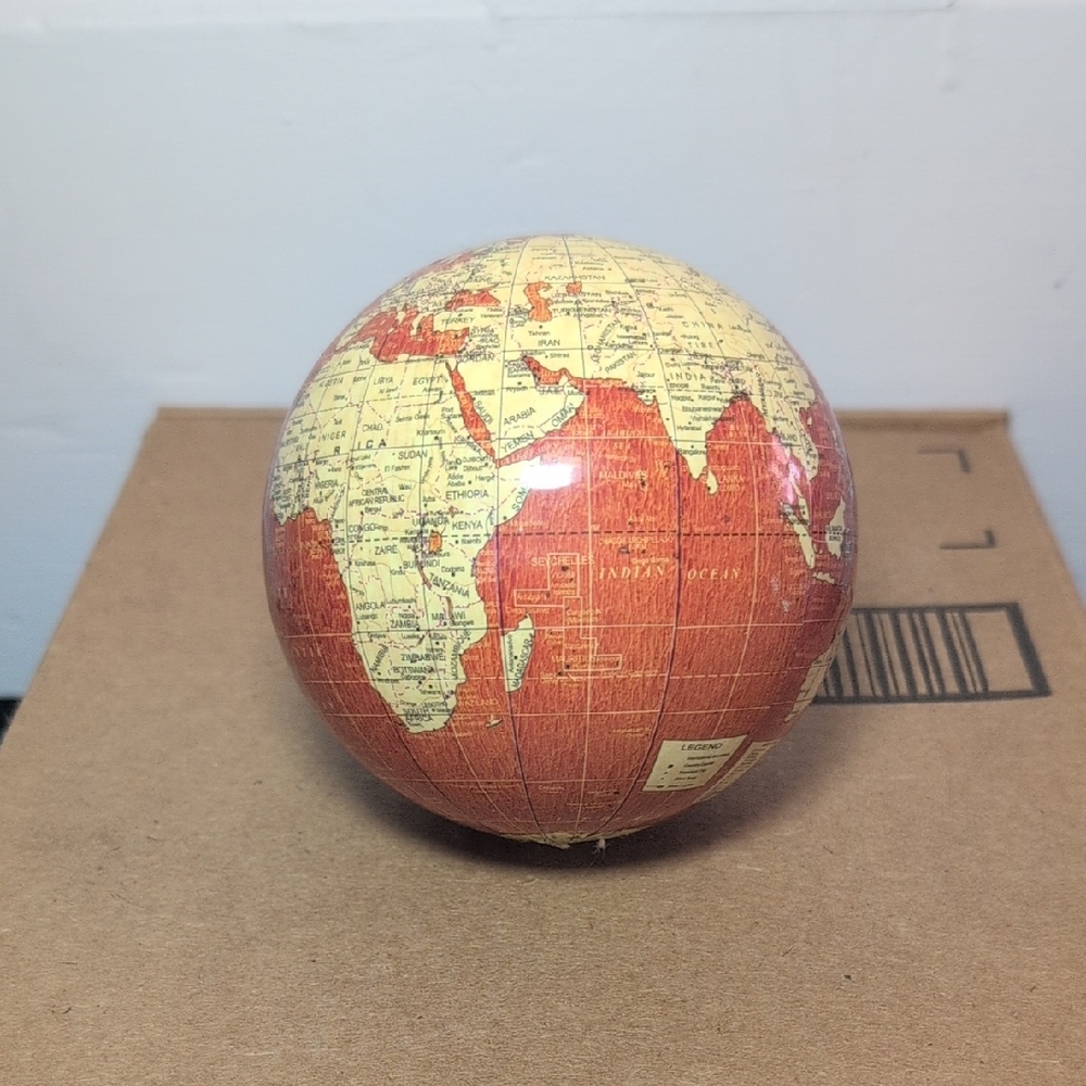 Vintage Style Globe Paperweight - Picture 1 of 7